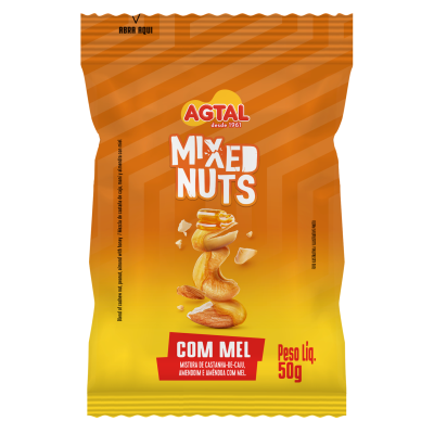 ALMENDRAS CAJU Y MANI  con MIEL 20 x 50g