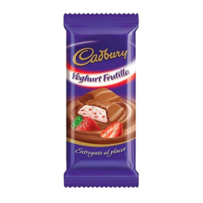 CADBURY YOGURT FRUTILLA 80 GR. X 12 UNI