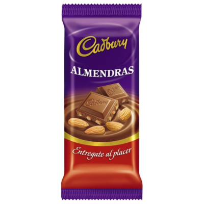 CADBURY ALMENDRAS X 72 GR. X 12 UNI