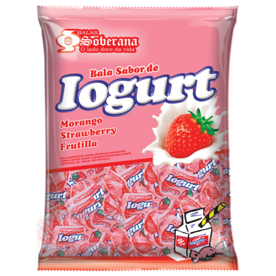 SOBERANA YOGURT FRUTILLA  20 X 600 GR.