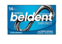 BELDENT INFINIT SPEARMINT 14X12