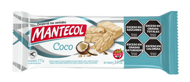 Mantecol 111 GR Sabor Coco