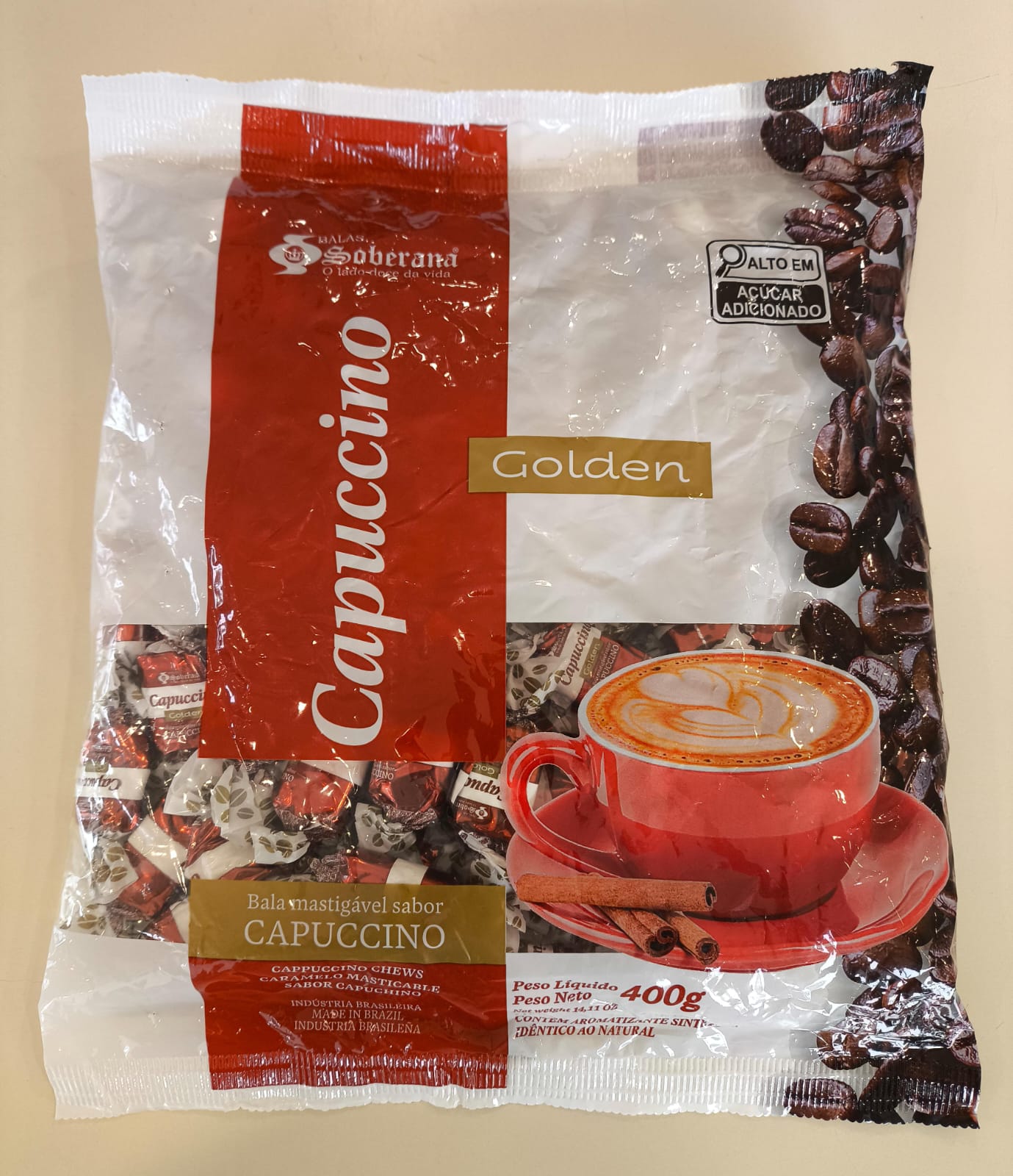 Caramelo Masticable Soberana Capuccino 400GR